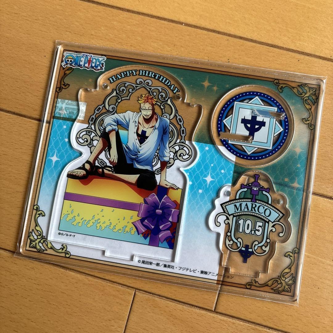 ONE PIECE バースデーアクリルキーホルダー　マルコ ONE PIECE バースデーアクリルキーホルダー マルコ